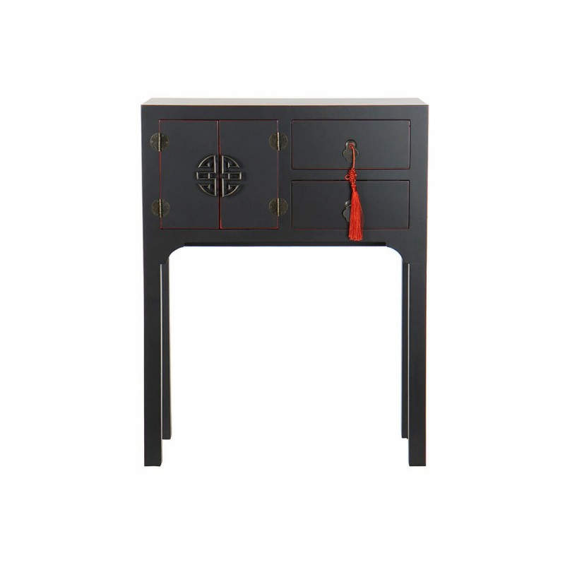 Console DKD Home Decor Black Red Fir...