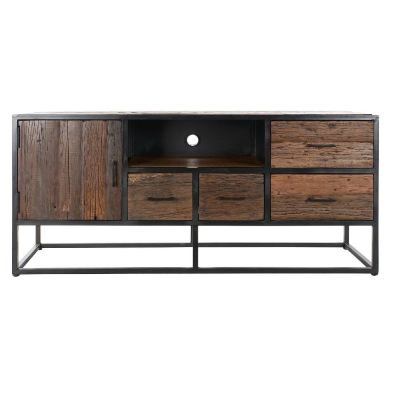 Mueble de TV DKD Home Decor Negro...