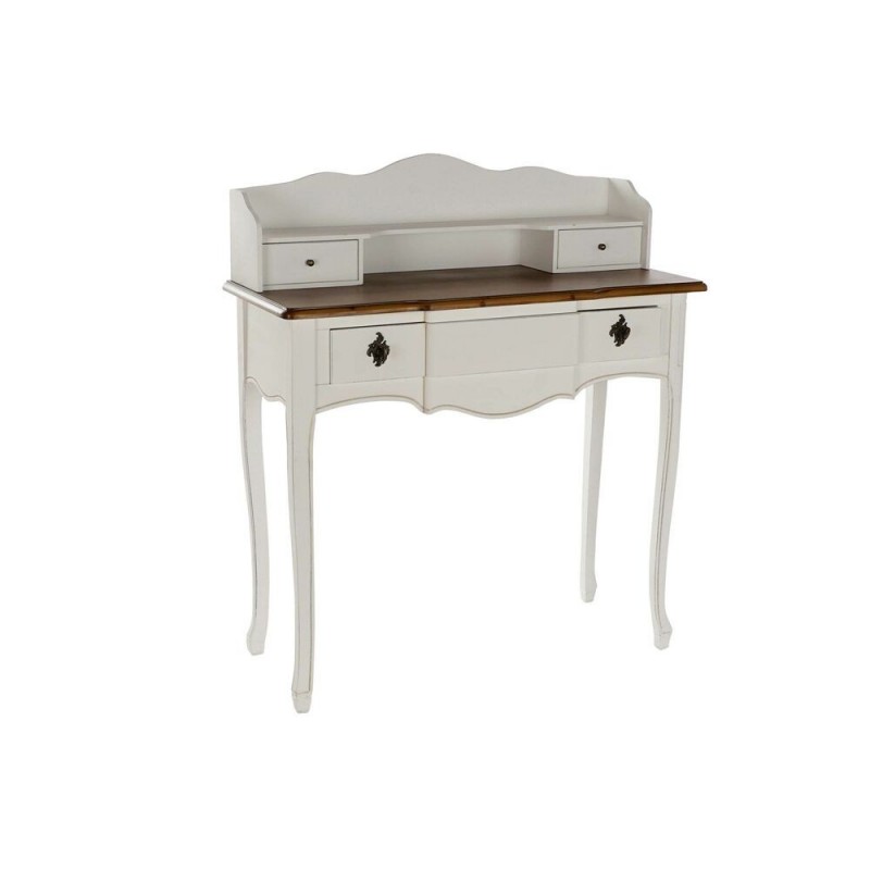 Bureau DKD Home Decor Wit Bruin...