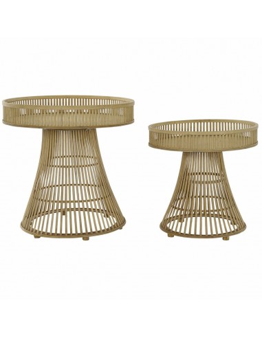 Beistelltisch DKD Home Decor Rattan...