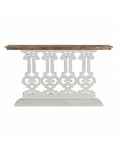 Consola DKD Home Decor Blanco Abeto...