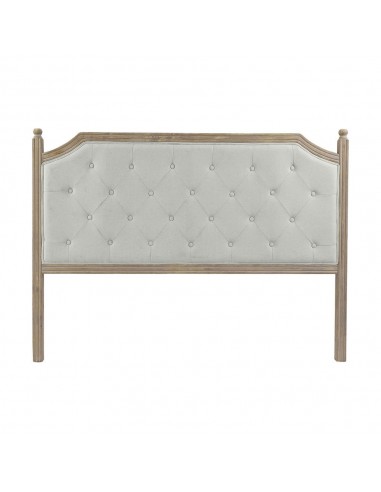 Headboard DKD Home Decor Grey Linen...