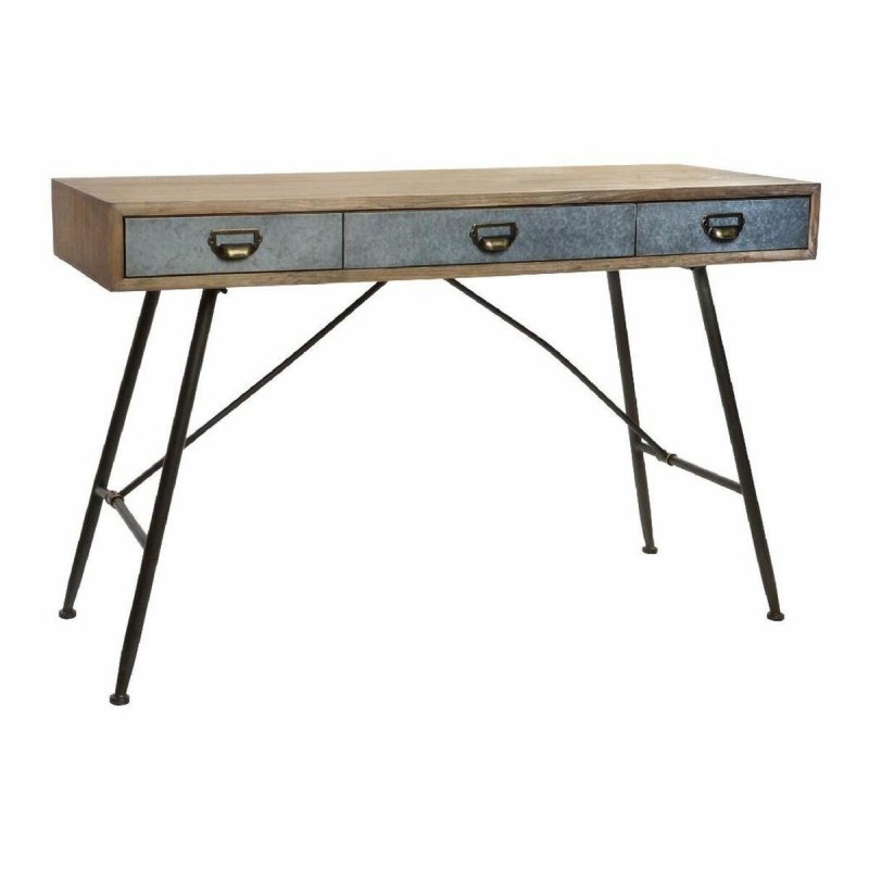 Consola DKD Home Decor Abeto Gris...