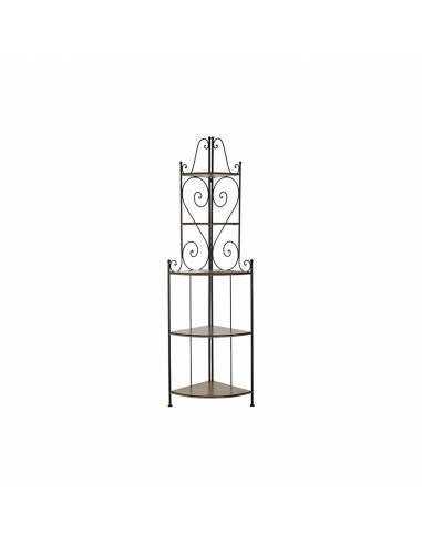 Scaffale DKD Home Decor Abete Nero...