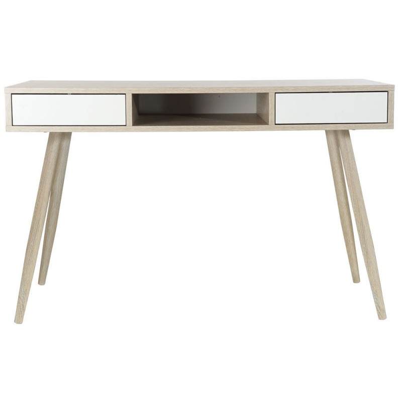 Desk DKD Home Decor White Metal MDF...