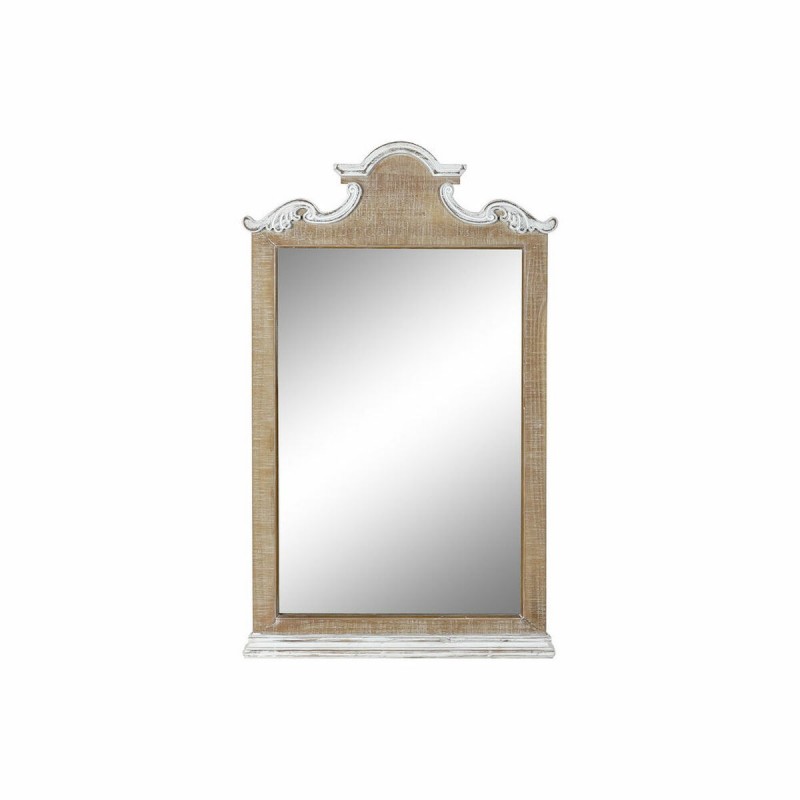 Miroir mural DKD Home Decor Blanc...