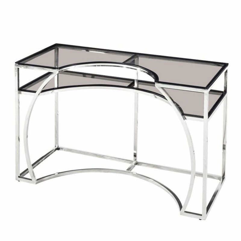 Consola DKD Home Decor Plata Cristal...