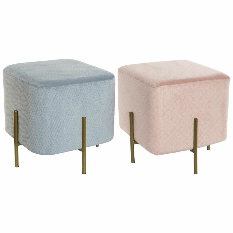 Voetensteun DKD Home Decor Polyester...