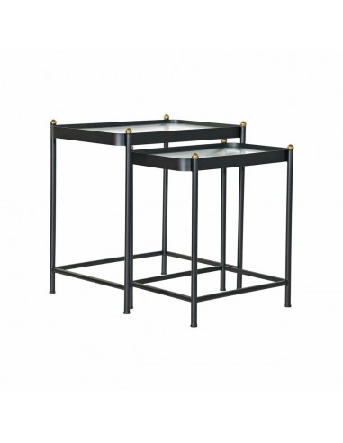 Beistelltisch DKD Home Decor Schwarz...