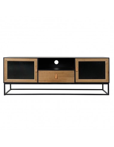 Mueble de TV DKD Home Decor Negro...