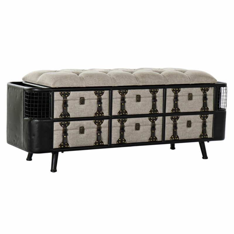 Banquette DKD Home Decor   Noir Beige...