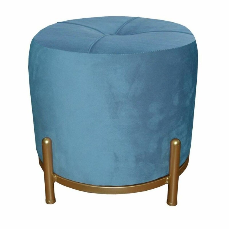 Footrest DKD Home Decor Blue...