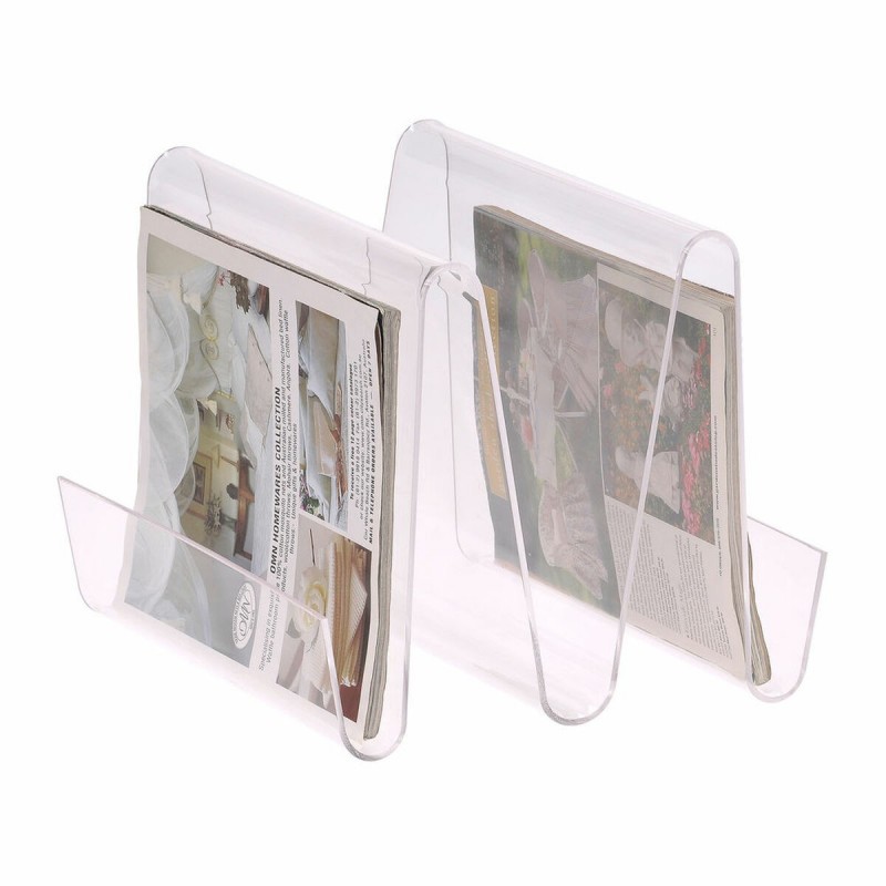 Revistero DKD Home Decor Transparente...