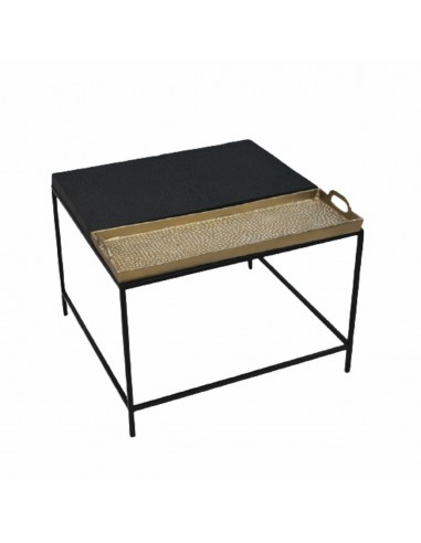 Beistelltisch DKD Home Decor Schwarz...