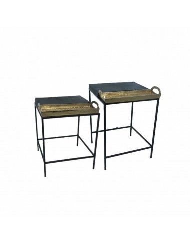 Mesa auxiliar DKD Home Decor Negro...