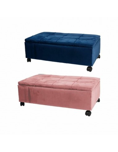 Bench DKD Home Decor   Pink Polyester...