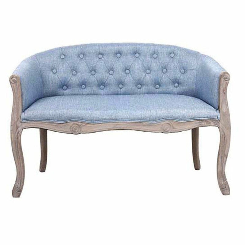 Sofa DKD Home Decor Blau Polyester...