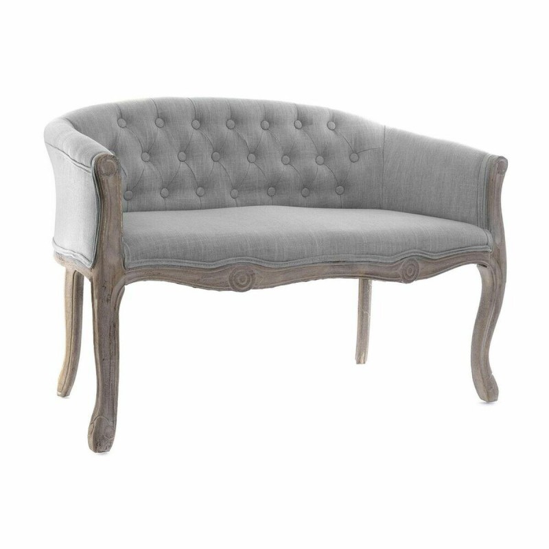 Canapé DKD Home Decor Gris Polyester...