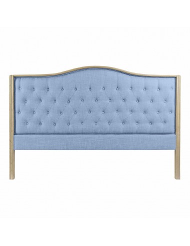 Headboard DKD Home Decor Blue Linen...