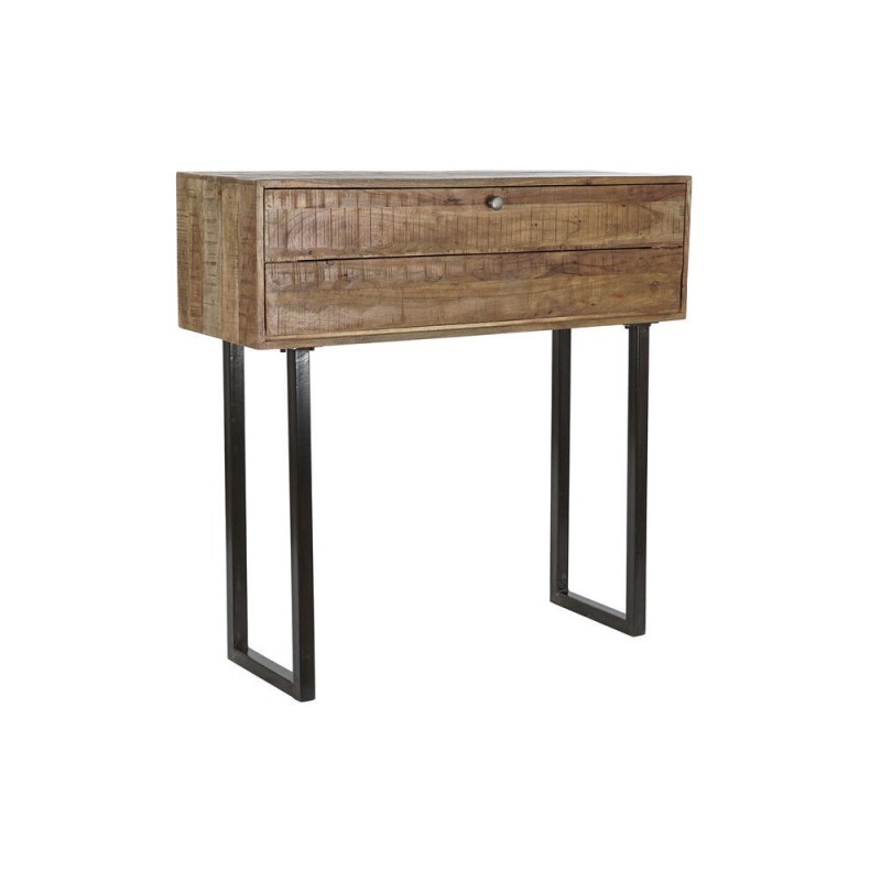 Desk DKD Home Decor Metal Mango wood...