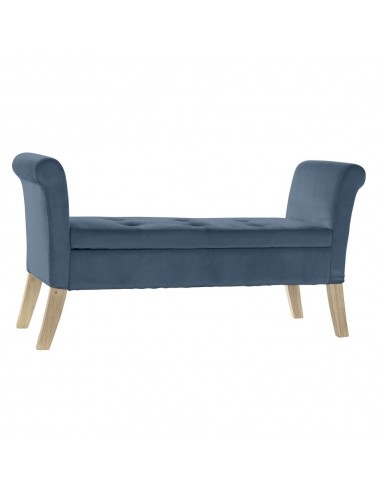 Kruk DKD Home Decor Blauw Hout (130 x...