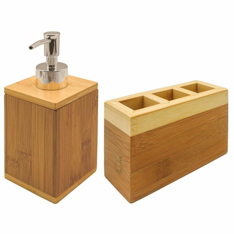 Bath Set DKD Home Decor Bamboo (13 x...