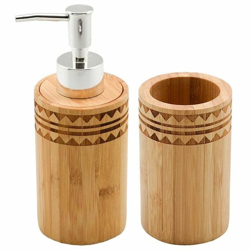 Bath Set DKD Home Decor Bamboo (6.8 x...