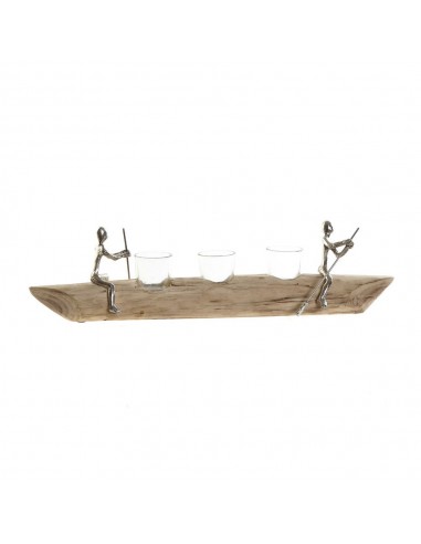 Bougeoir DKD Home Decor Verre...