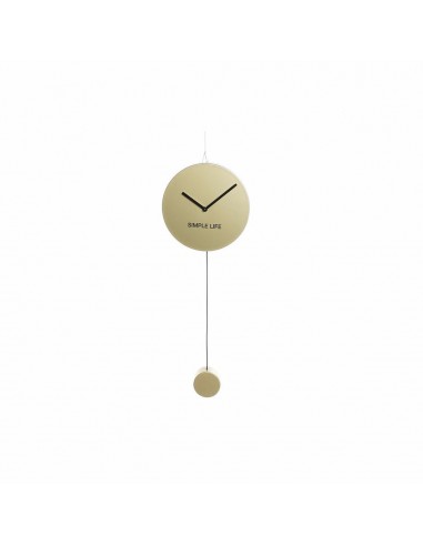 Muurklok DKD Home Decor Ijzer Gouden...