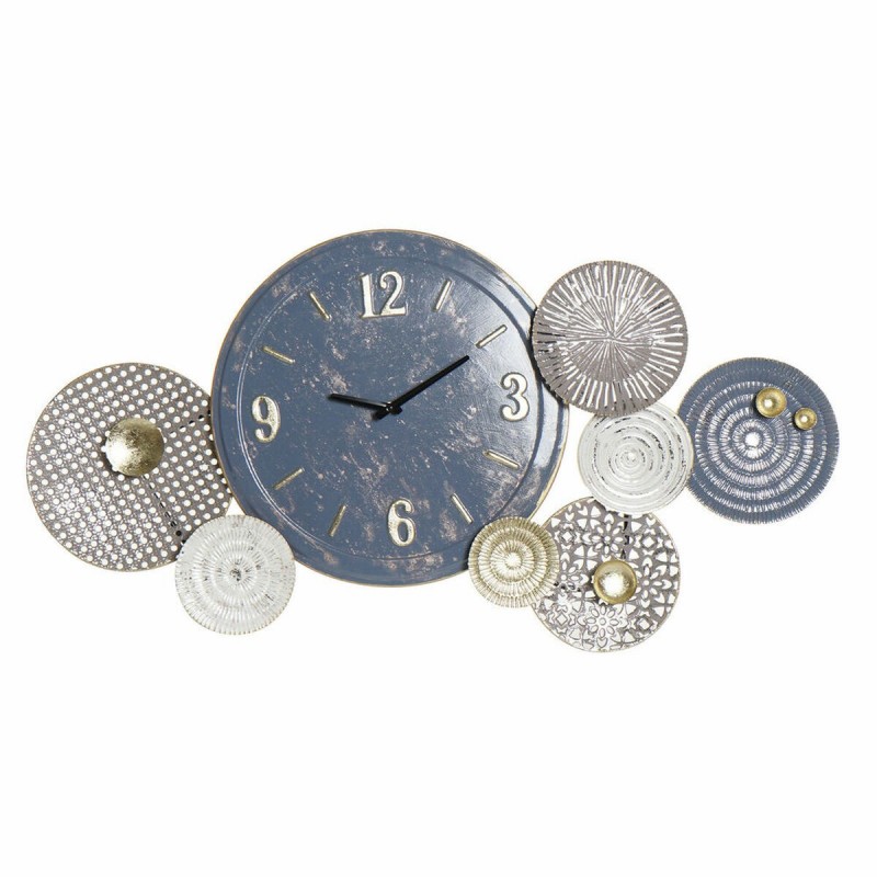 Reloj de Pared DKD Home Decor Gris...