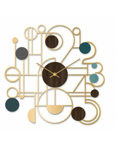 Reloj de Pared DKD Home Decor Dorado...