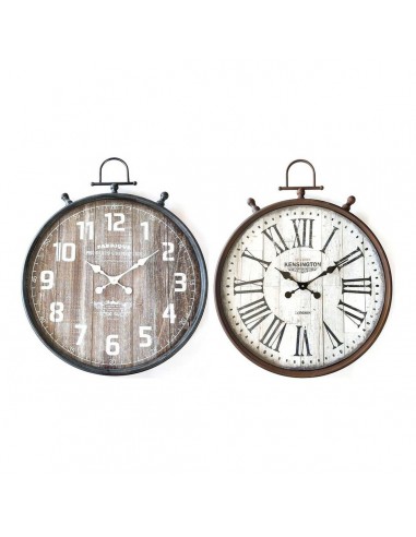 Wall Clock DKD Home Decor Grey White...