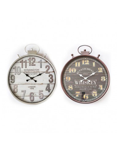 Reloj de Pared DKD Home Decor Negro...