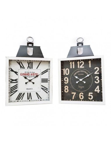 Reloj de Pared DKD Home Decor Negro...