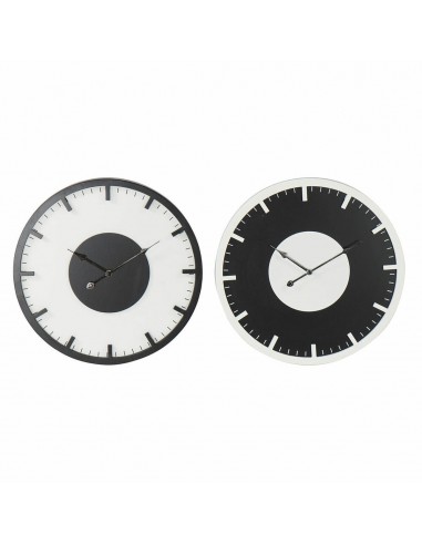 Wall Clock DKD Home Decor Black White...