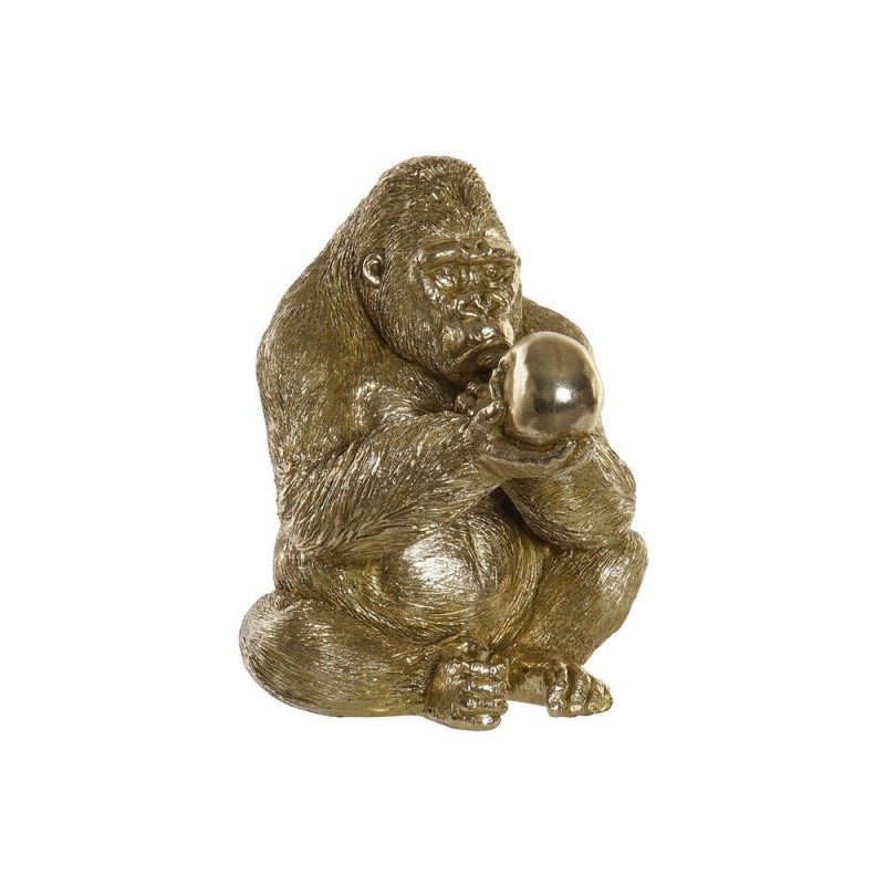 Deko-Figur DKD Home Decor Golden Harz...