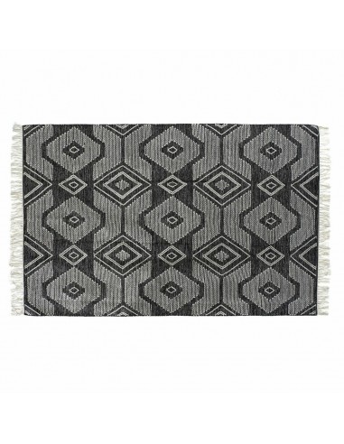 Tapis DKD Home Decor Blanc Noir Coton...