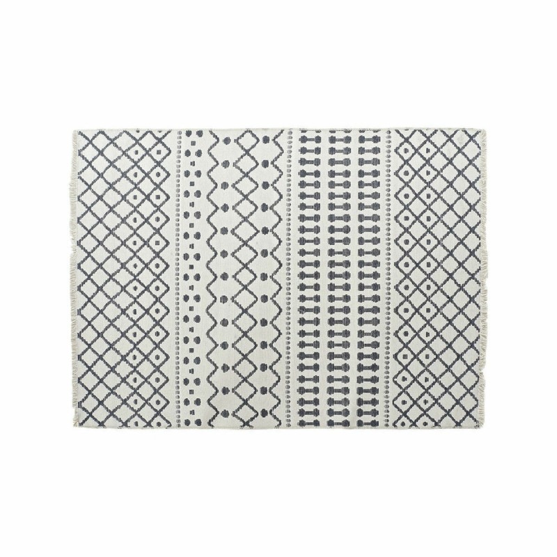 Tapis DKD Home Decor Blanc Polyester...