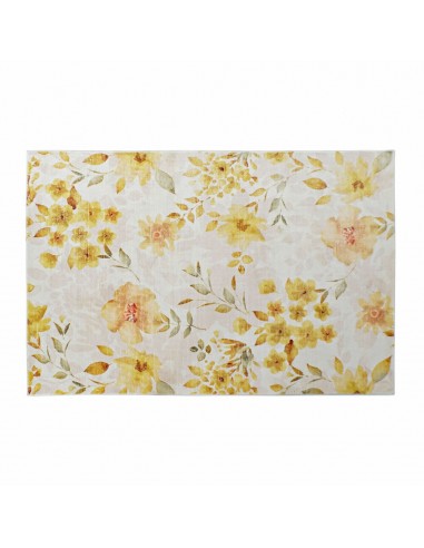 Tapis DKD Home Decor Jaune Blanc...