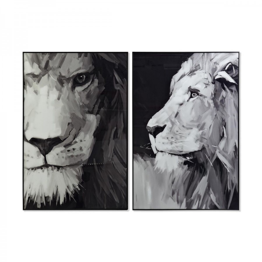 Cadre DKD Home Decor Lion Colonial...