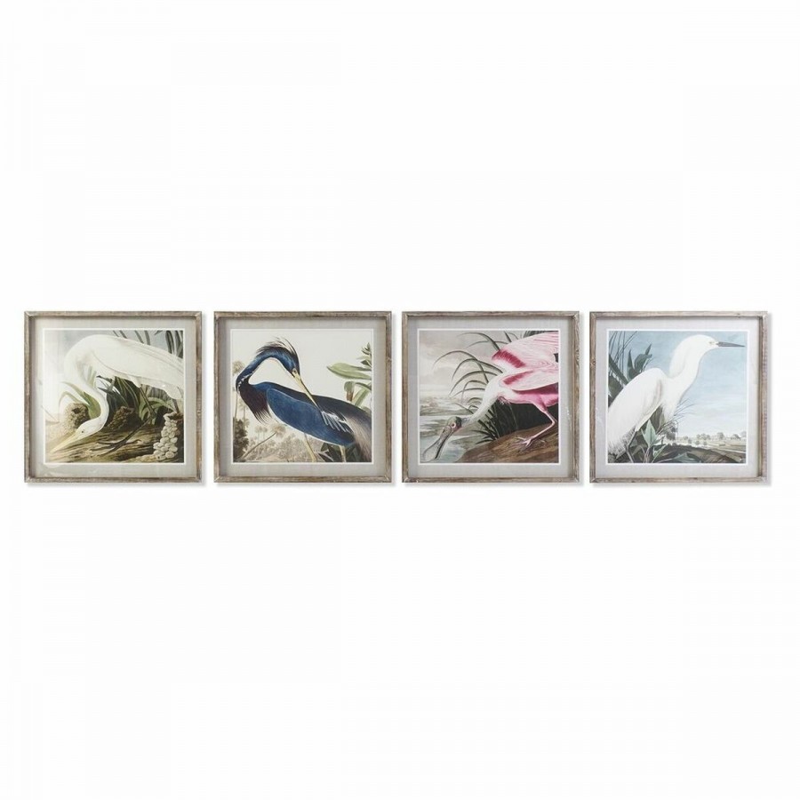 Cadre DKD Home Decor Oiseau Oriental...