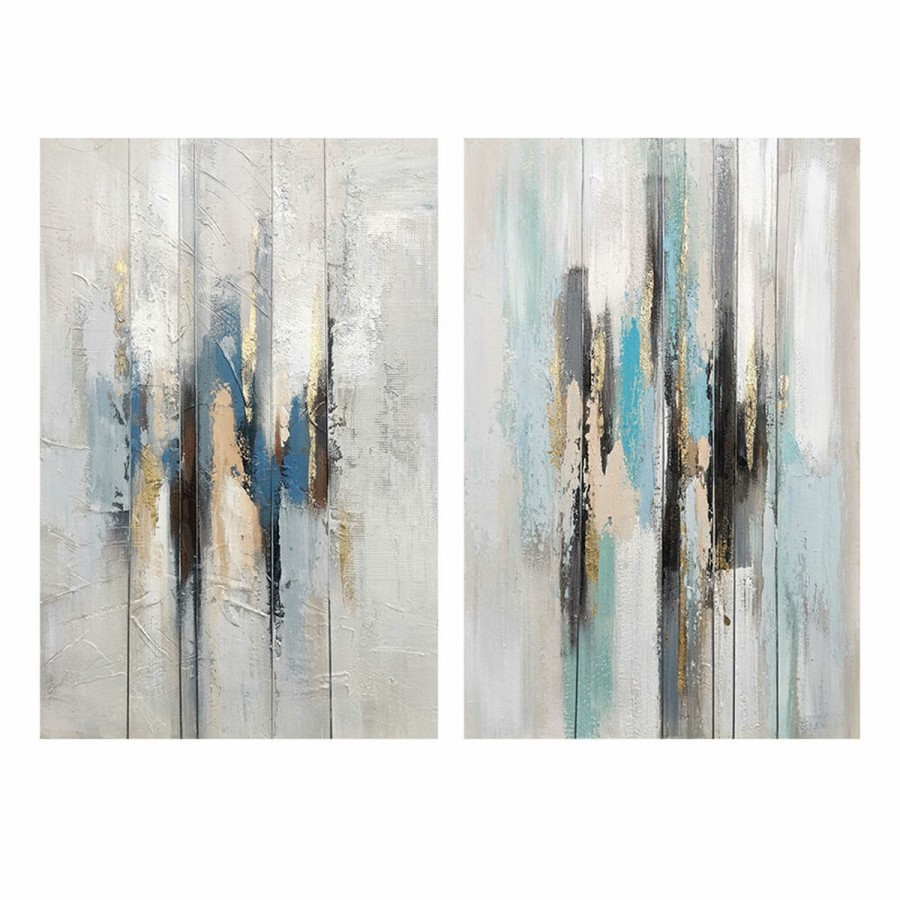 Cuadro DKD Home Decor Abstracto (80 x...