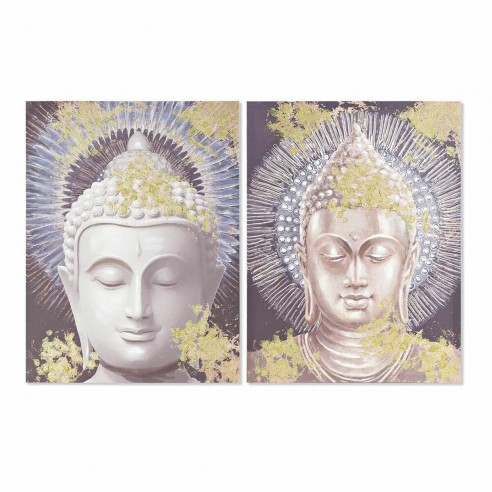 Quadro DKD Home Decor Buddha...