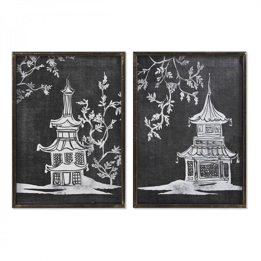 Cadre DKD Home Decor Oriental (50 x...