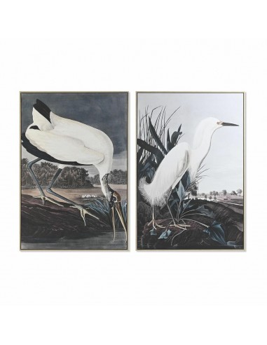 Cadre DKD Home Decor Oiseau Oriental...