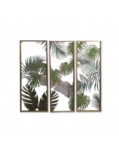 Tela DKD Home Decor 3 Pezzi Tropicale...