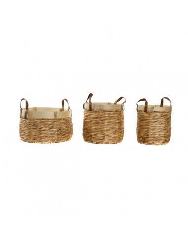 Basket spelset DKD Home Decor Bamboe...