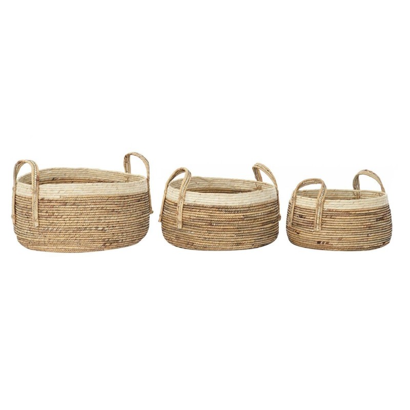 Basket set DKD Home Decor Tropical...