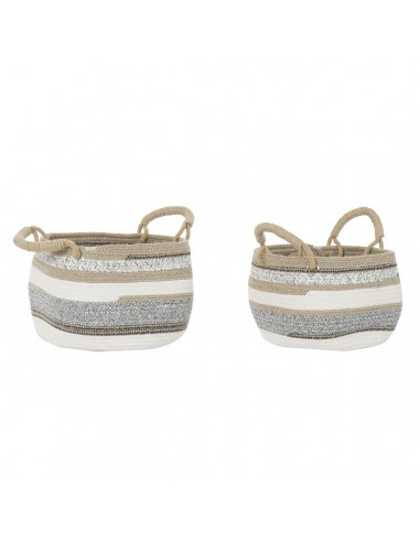 Basket set DKD Home Decor Cotton Jute...