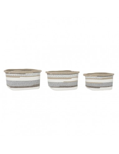 Set di Cestini DKD Home Decor Cotone...